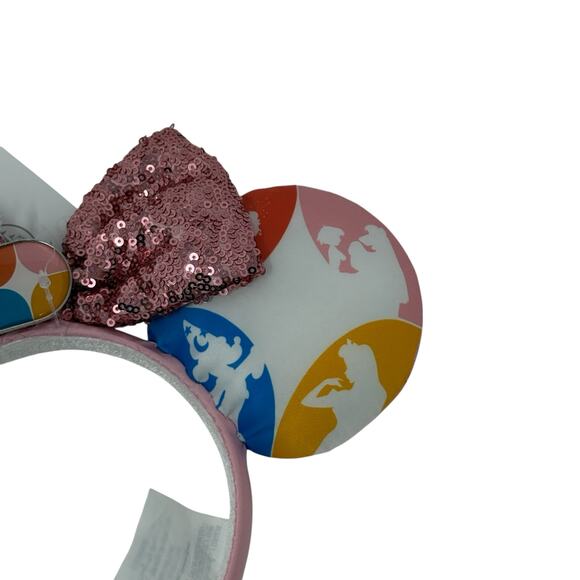 Disney Vacation Club The Villas At Disneyland Hotel Sequin Minnie Mouse Ears NWT - Picture 11 of 12